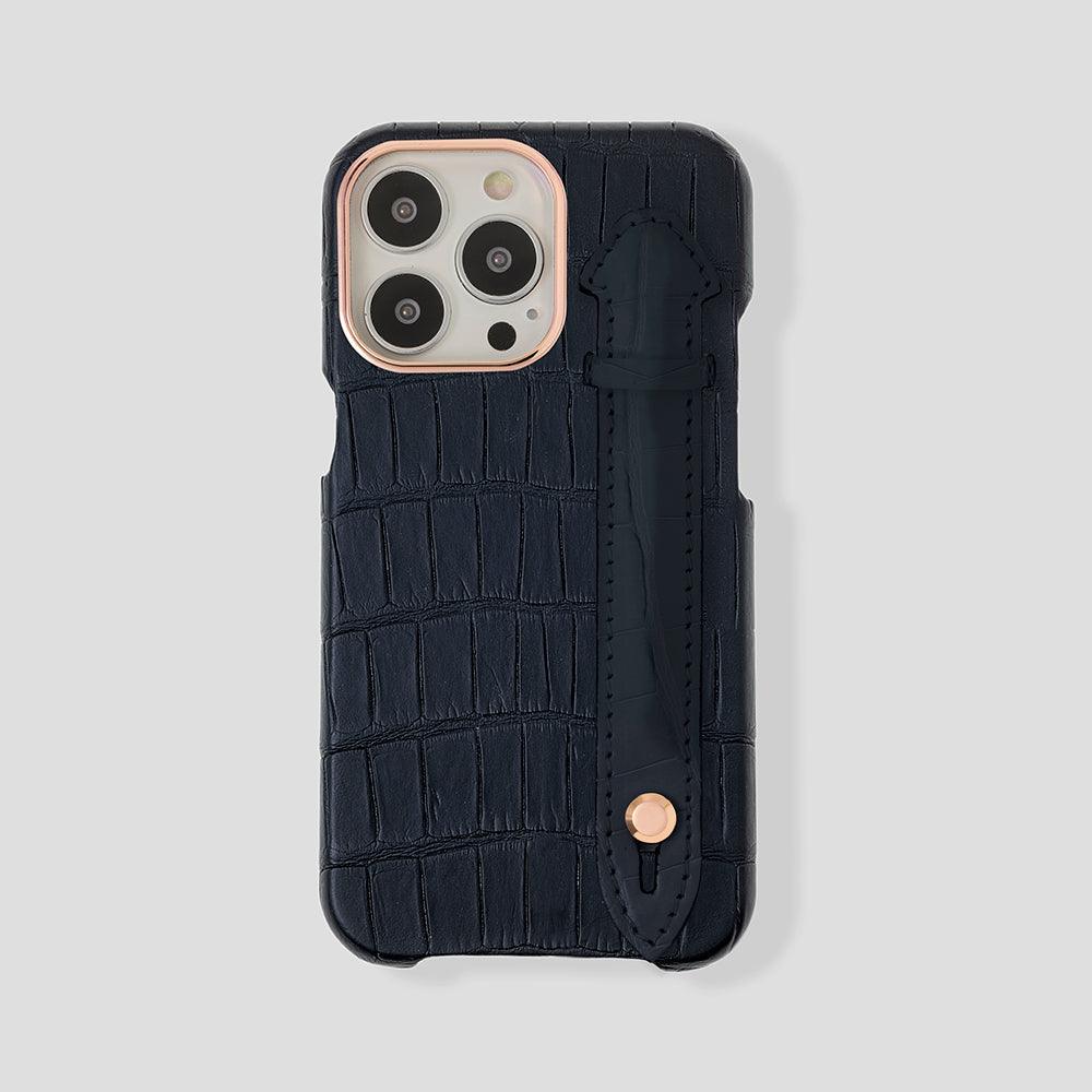 iPhone 15 Plus Handle Case Alligator | MagSafe - Gatti Luxury