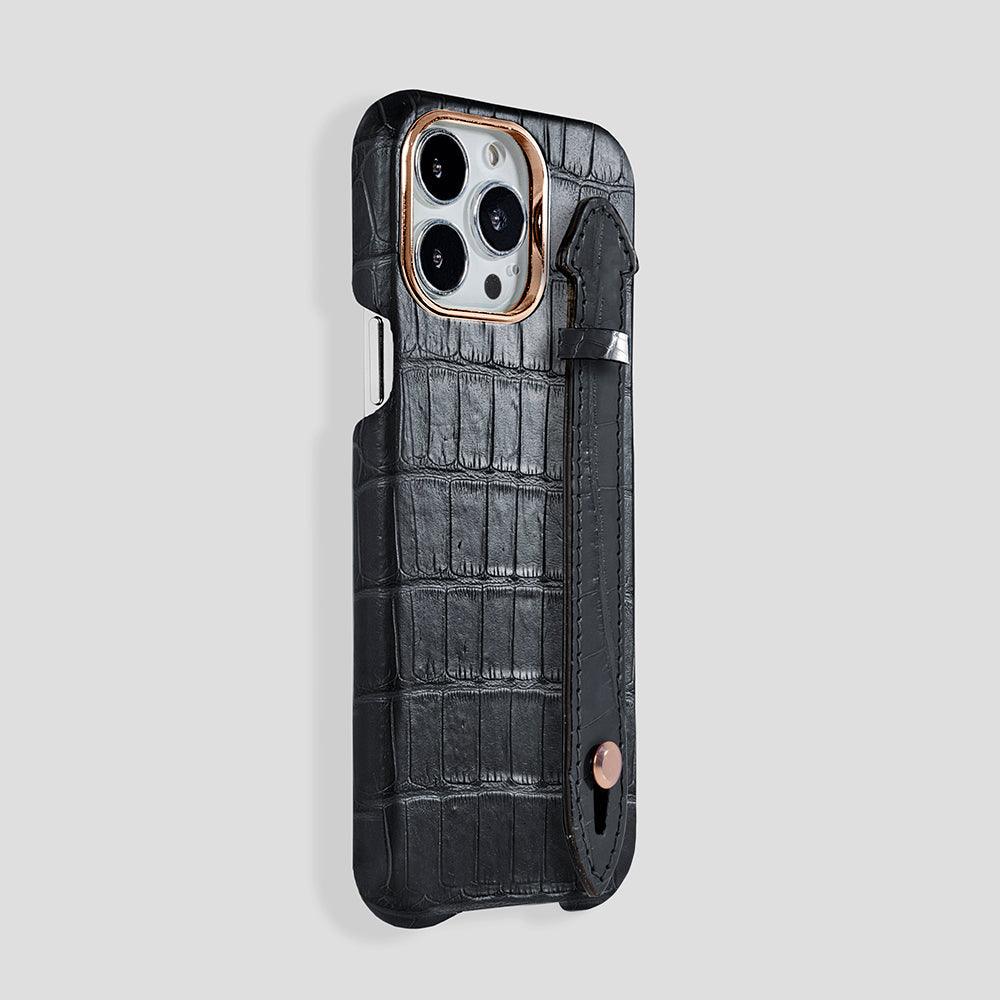 iPhone 15 Plus Handle Case Alligator | MagSafe - Gatti Luxury