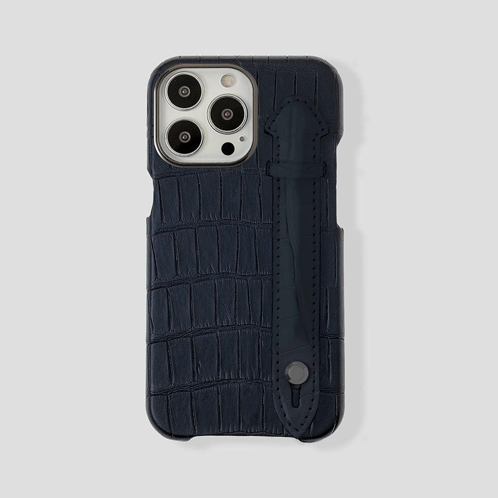 iPhone 15 Plus Handle Case Alligator | MagSafe - Gatti Luxury