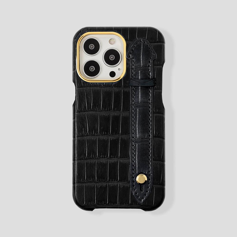 iPhone 15 Plus Handle Case Alligator | MagSafe - Gatti Luxury