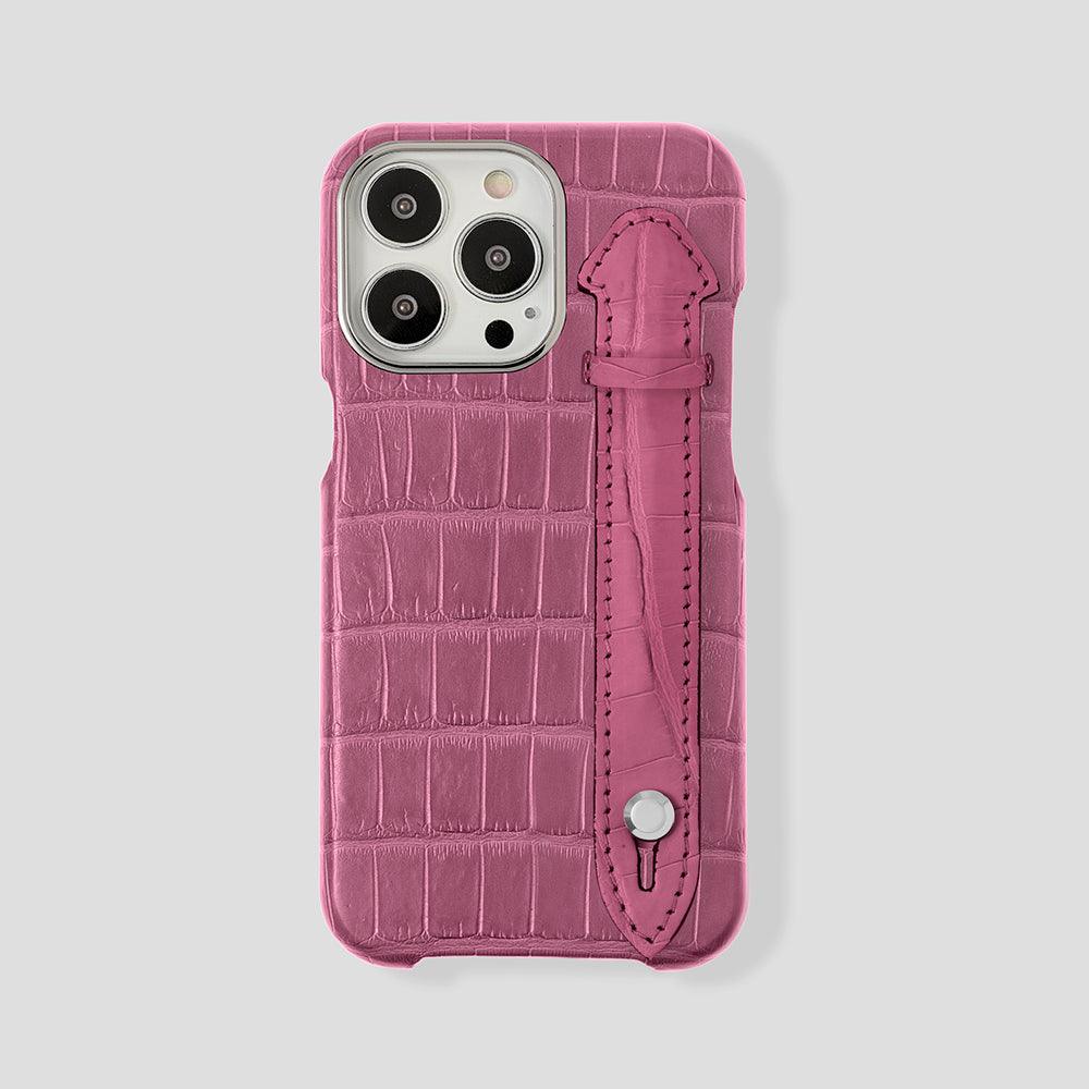 iPhone 15 Plus Handle Case Alligator | MagSafe - Gatti Luxury