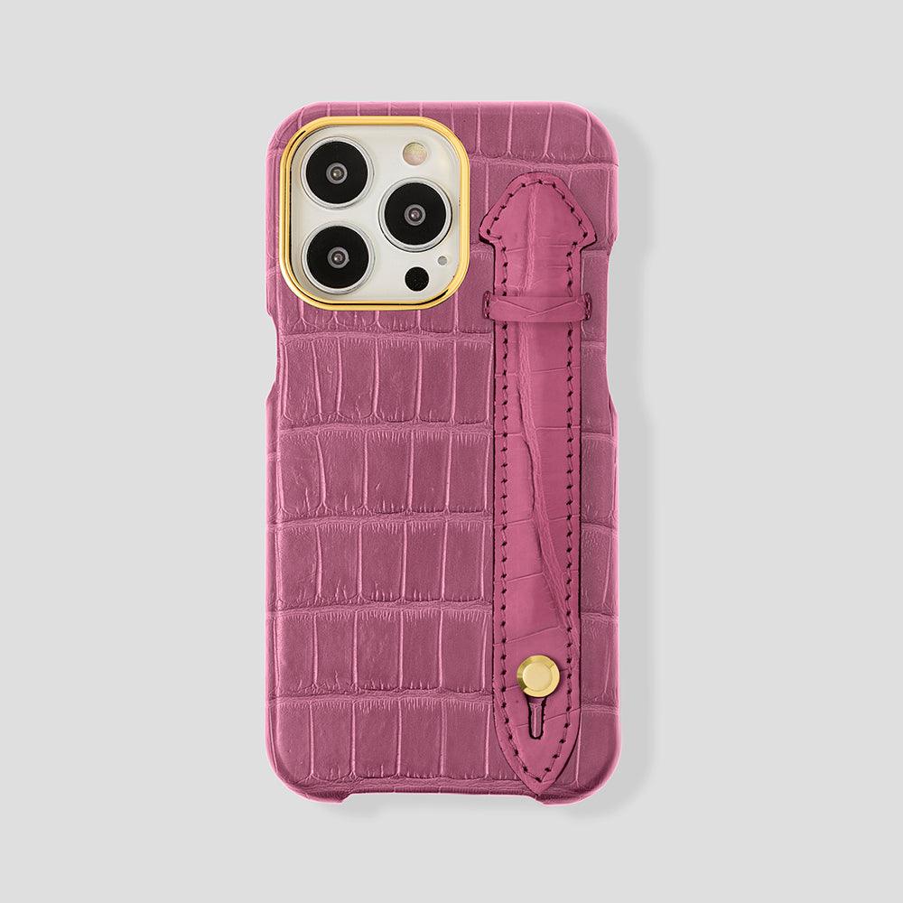 iPhone 15 Plus Handle Case Alligator | MagSafe - Gatti Luxury