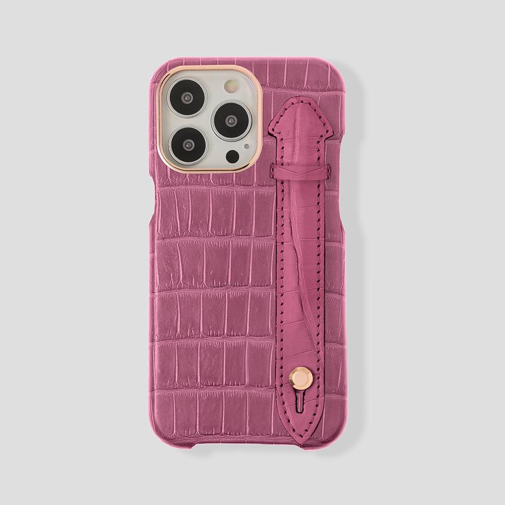 iPhone 15 Plus Handle Case Alligator | MagSafe - Gatti Luxury