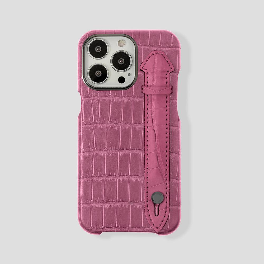 iPhone 15 Plus Handle Case Alligator | MagSafe - Gatti Luxury