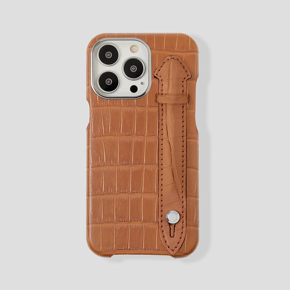 iPhone 15 Plus Handle Case Alligator | MagSafe - Gatti Luxury