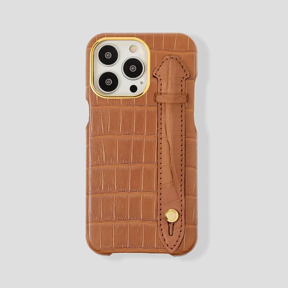 iPhone 15 Plus Handle Case Alligator | MagSafe - Gatti Luxury