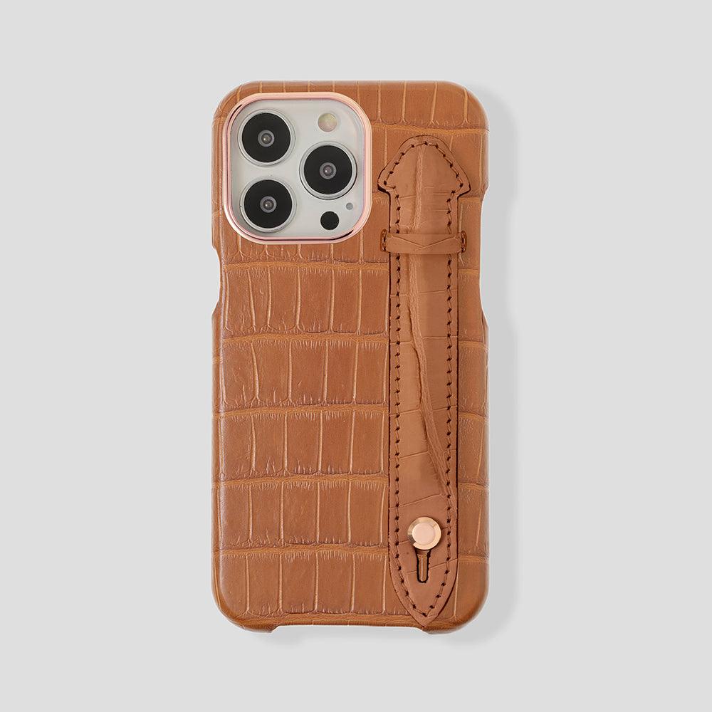 iPhone 15 Plus Handle Case Alligator | MagSafe - Gatti Luxury