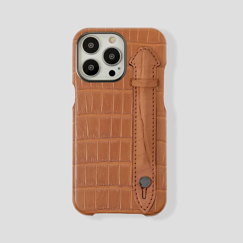 iPhone 15 Plus Handle Case Alligator | MagSafe - Gatti Luxury