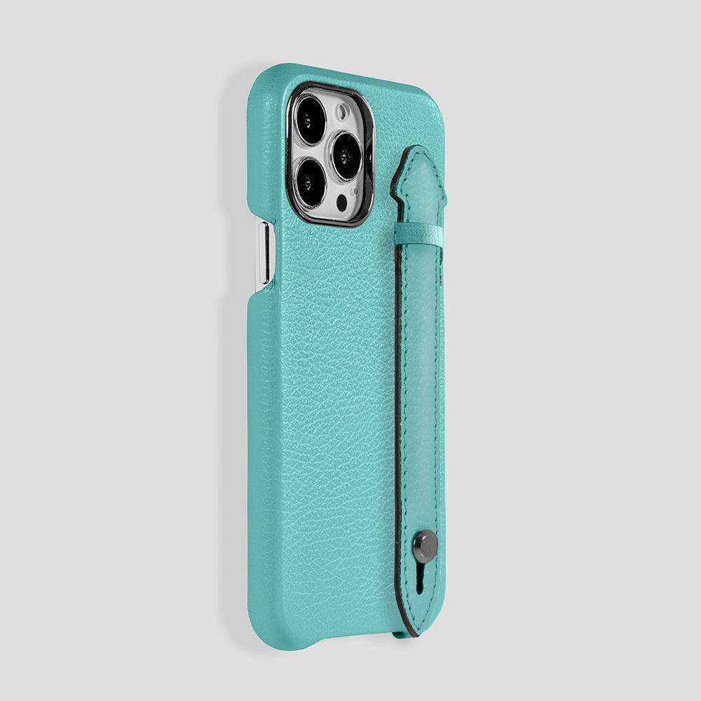 iPhone 15 Plus Handle Case Calfskin | MagSafe - Gatti Luxury