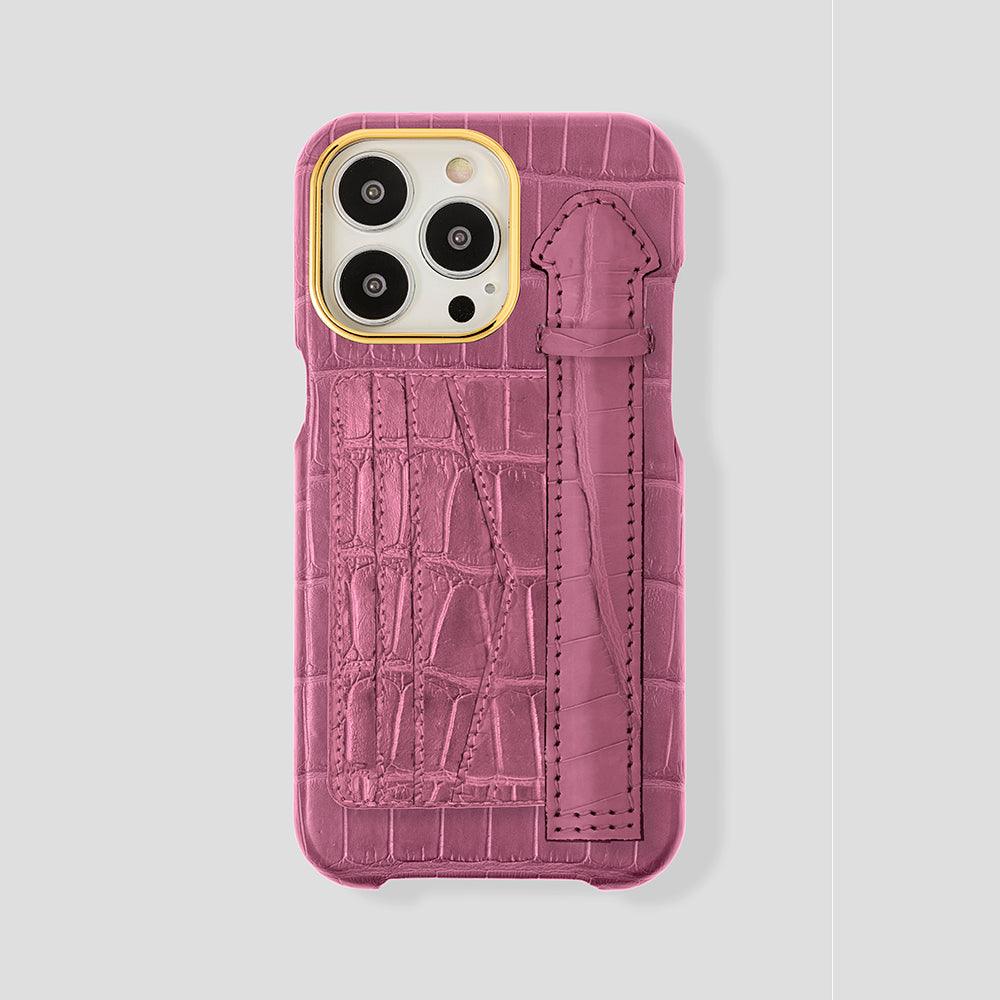 See the Deals- iPhone 16 Pro Cardholder Finger Strap Case Alligator See the Deals- iPhone 16 Pro Cardholder Finger Strap Case Alligator