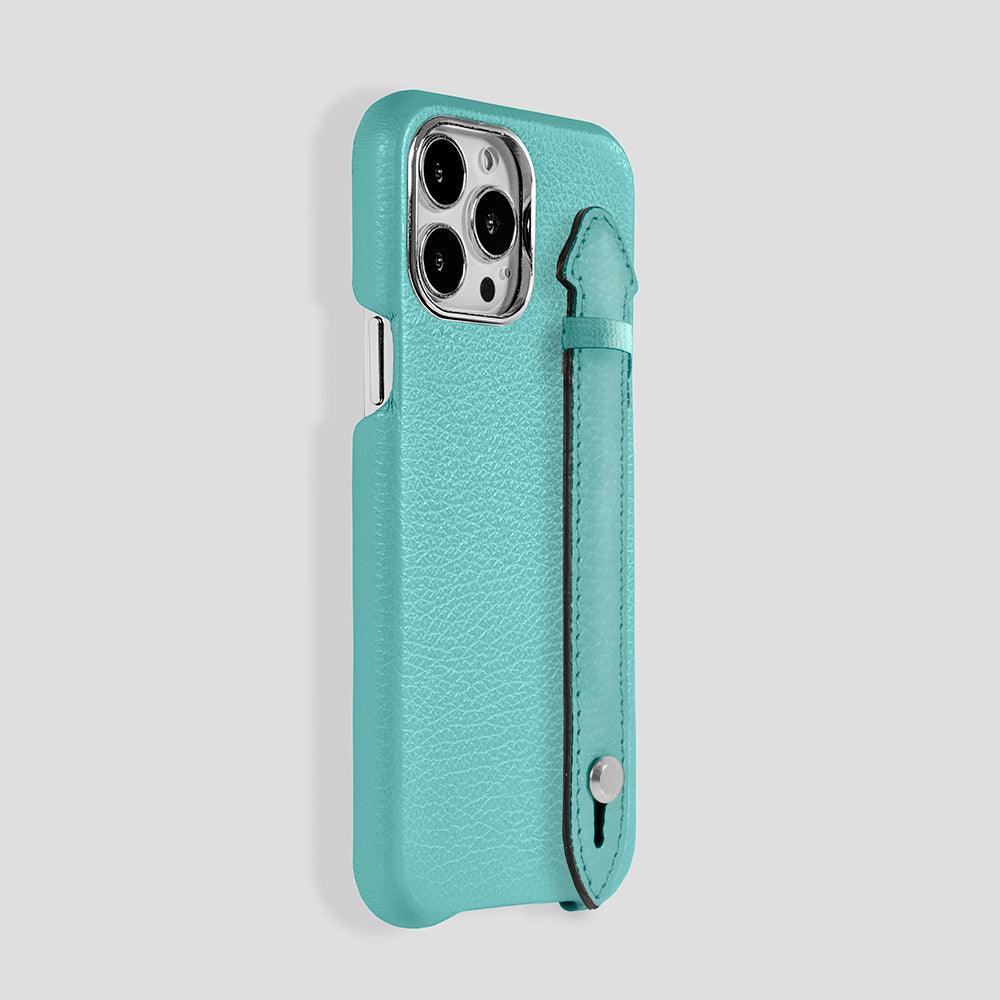 iPhone 15 Pro Handle Case Calfskin | MagSafe - Gatti Luxury