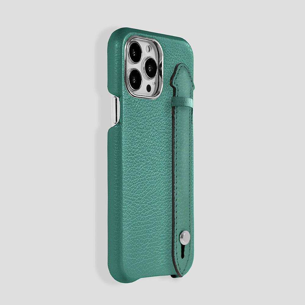 iPhone 15 Pro Handle Case Calfskin | MagSafe - Gatti Luxury