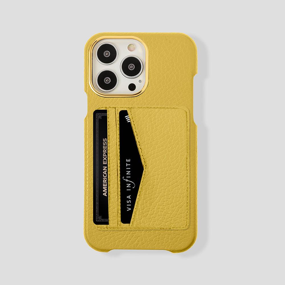 iPhone 15 Pro Max Cardholder Case Calfskin - Gatti Luxury