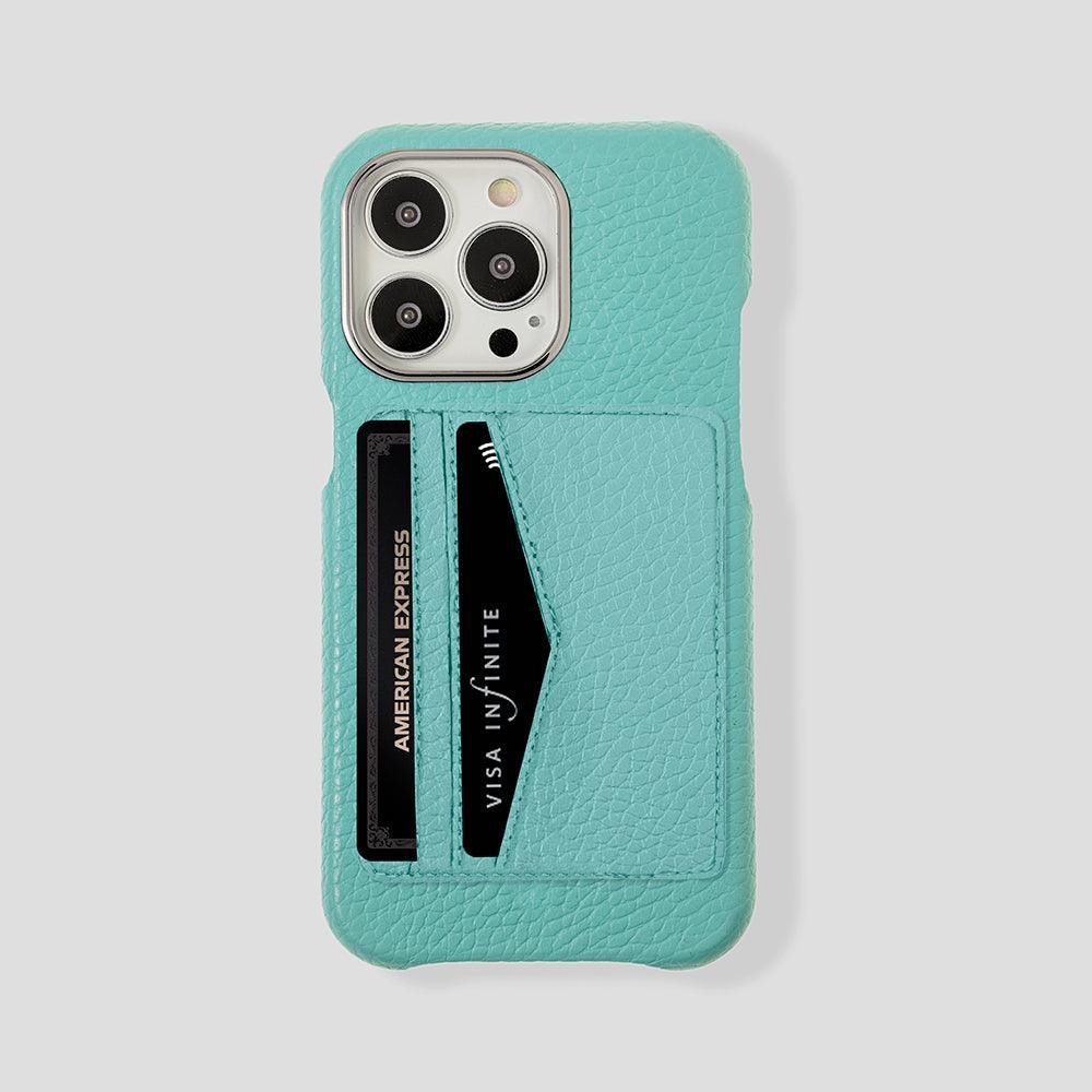 iPhone 15 Pro Max Cardholder Case Calfskin - Gatti Luxury