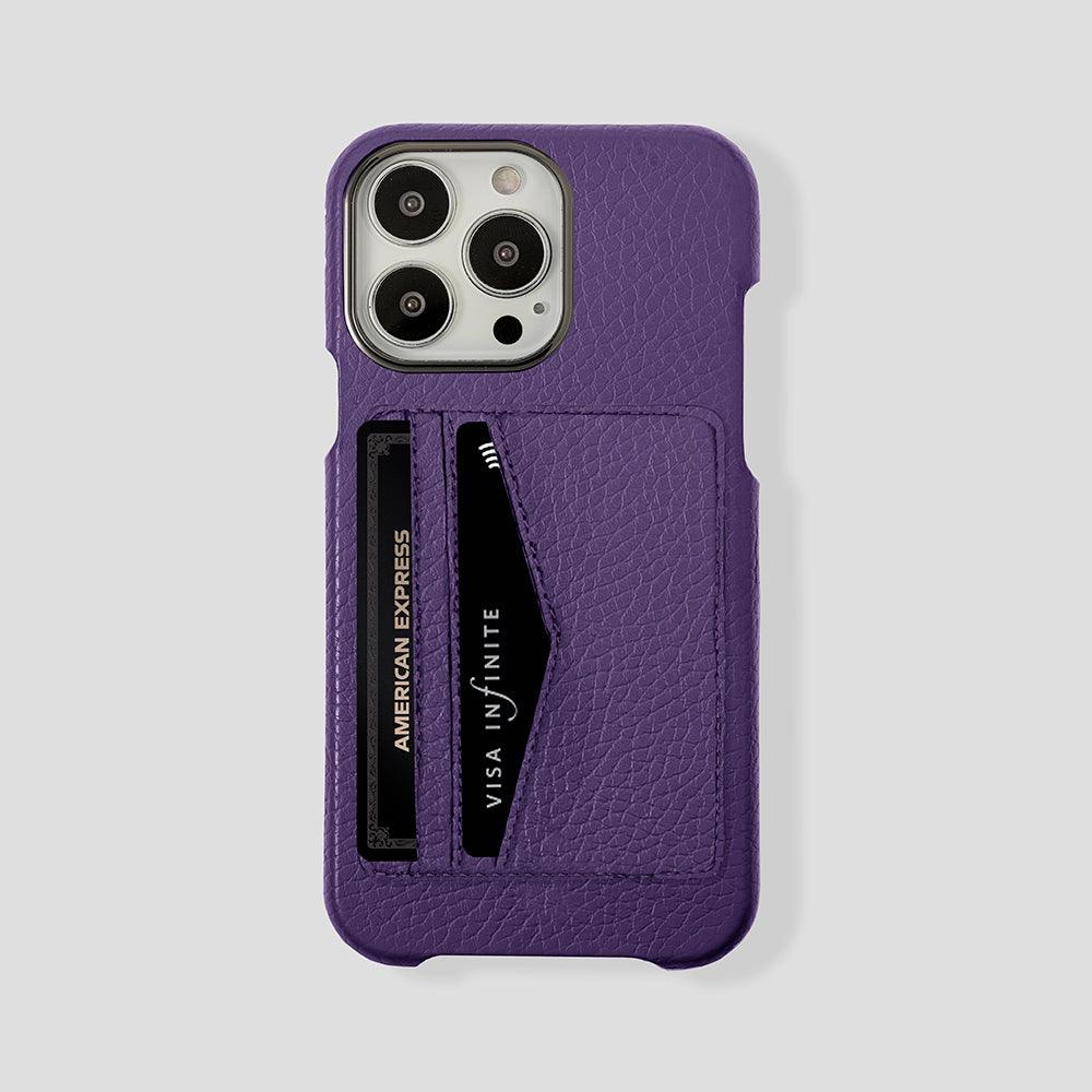 iPhone 15 Pro Max Cardholder Case Calfskin - Gatti Luxury