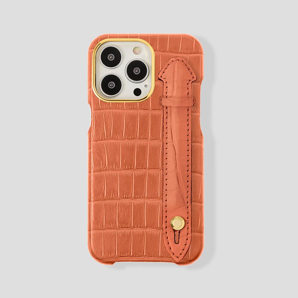 iPhone 15 Pro Max Handle Case Alligator | MagSafe - Gatti Luxury