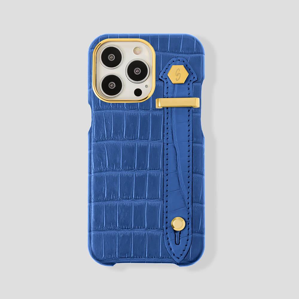 Loop Metal Strap Alligator Case for iPhone 15 Pro - Gatti Luxury