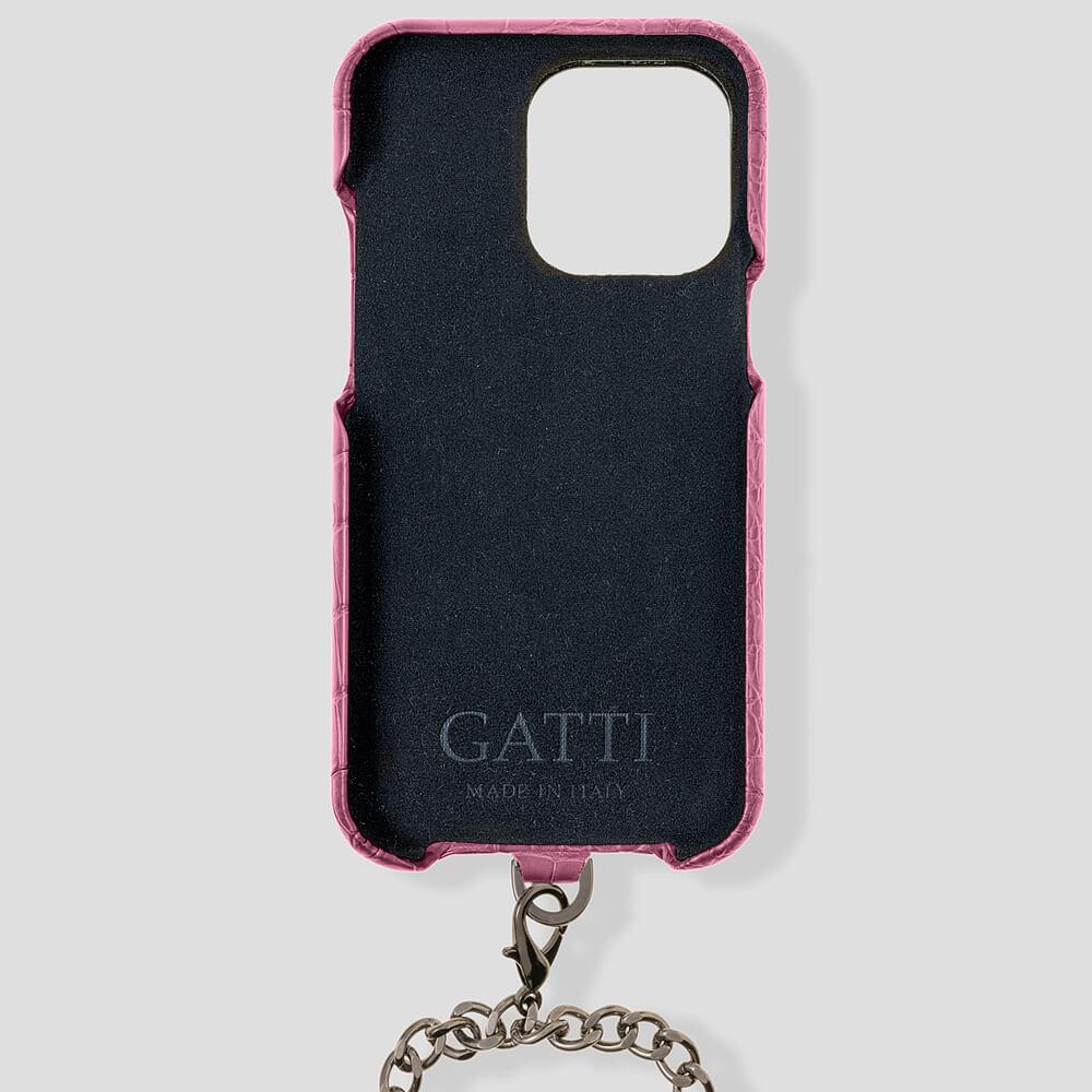 Necklace Alligator Case for iPhone 15 - Gatti Luxury