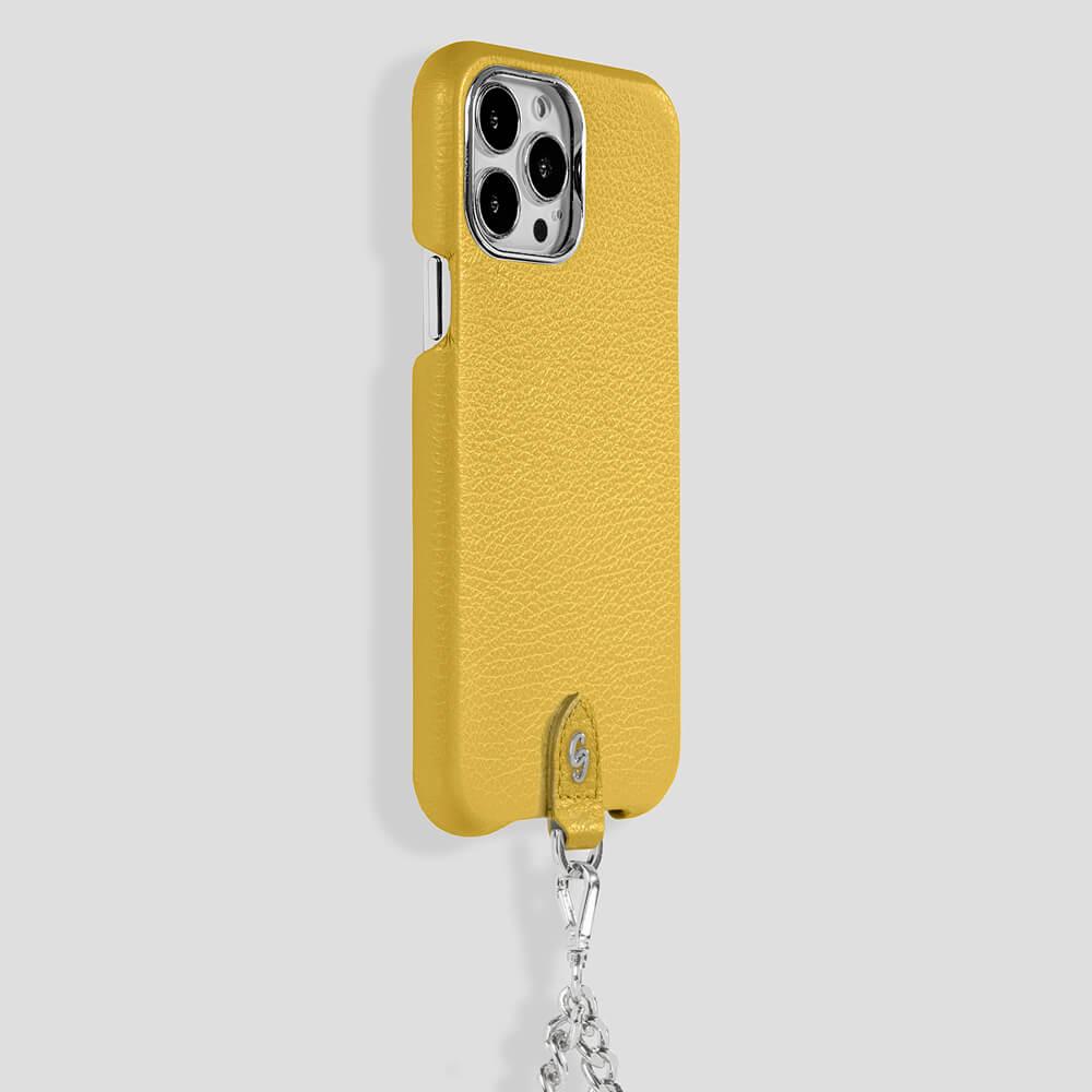 Necklace Calfskin Case for iPhone 15 - Gatti Luxury