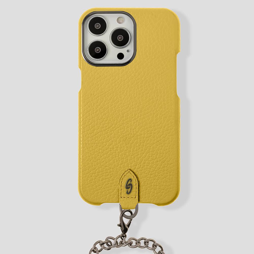 Necklace Calfskin Case for iPhone 15 - Gatti Luxury