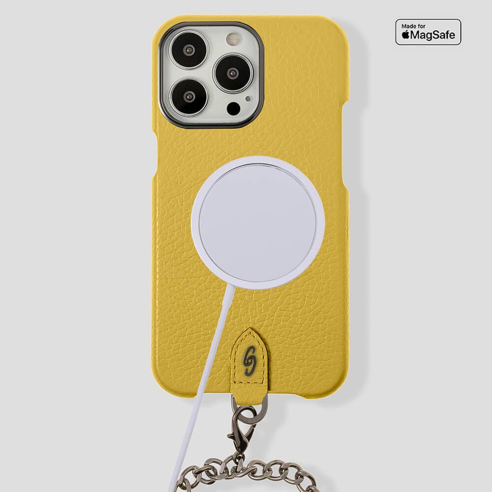 Necklace Calfskin Case for iPhone 15 - Gatti Luxury