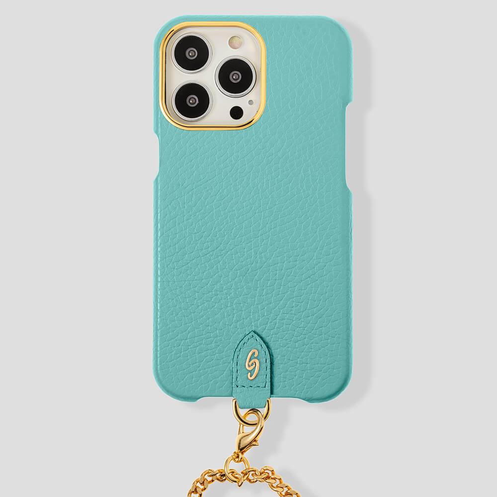 Necklace Calfskin Case for iPhone 15 - Gatti Luxury