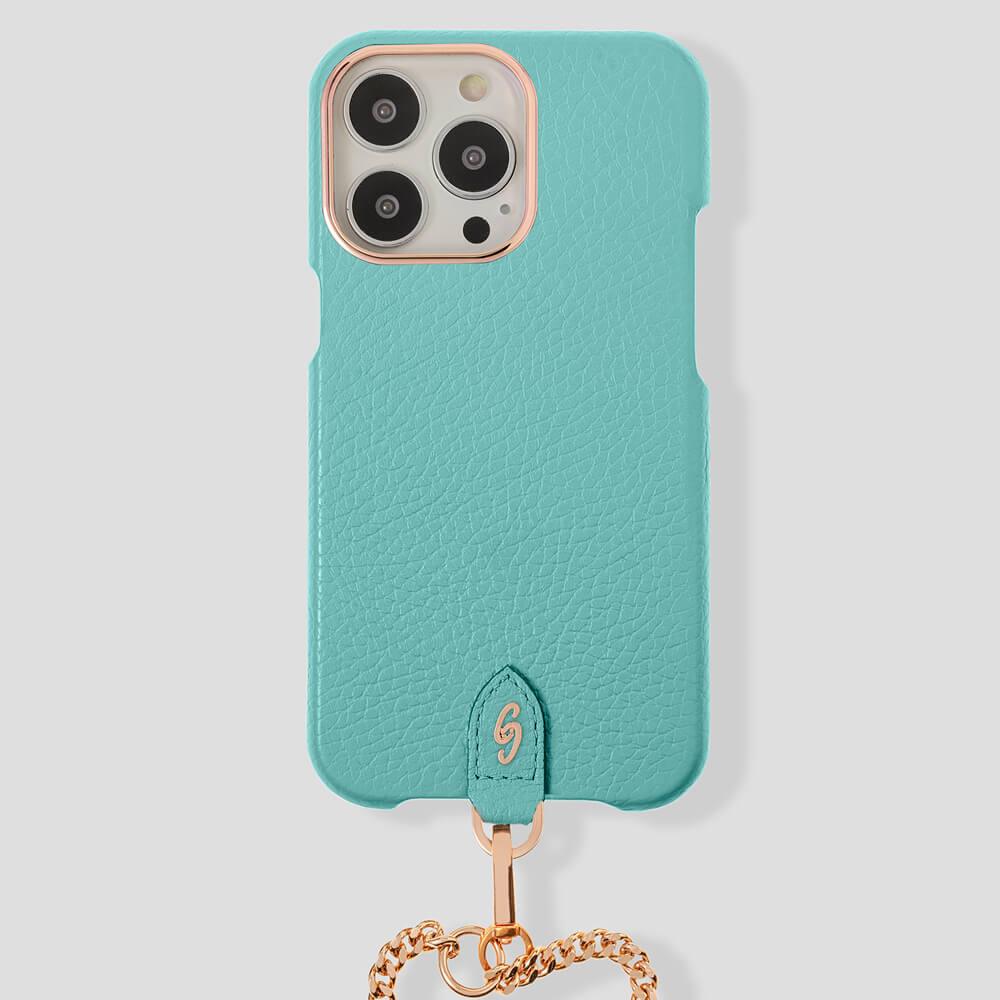 Necklace Calfskin Case for iPhone 15 - Gatti Luxury