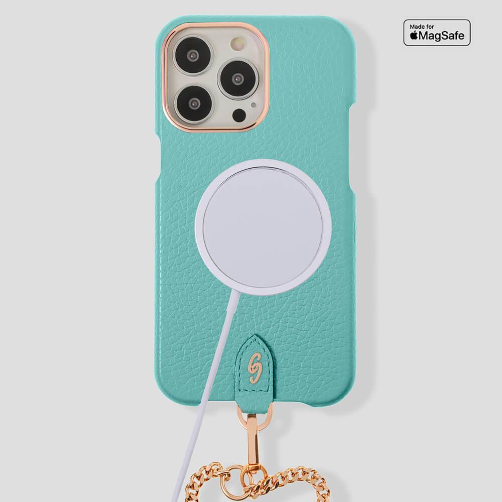 Necklace Calfskin Case for iPhone 15 - Gatti Luxury