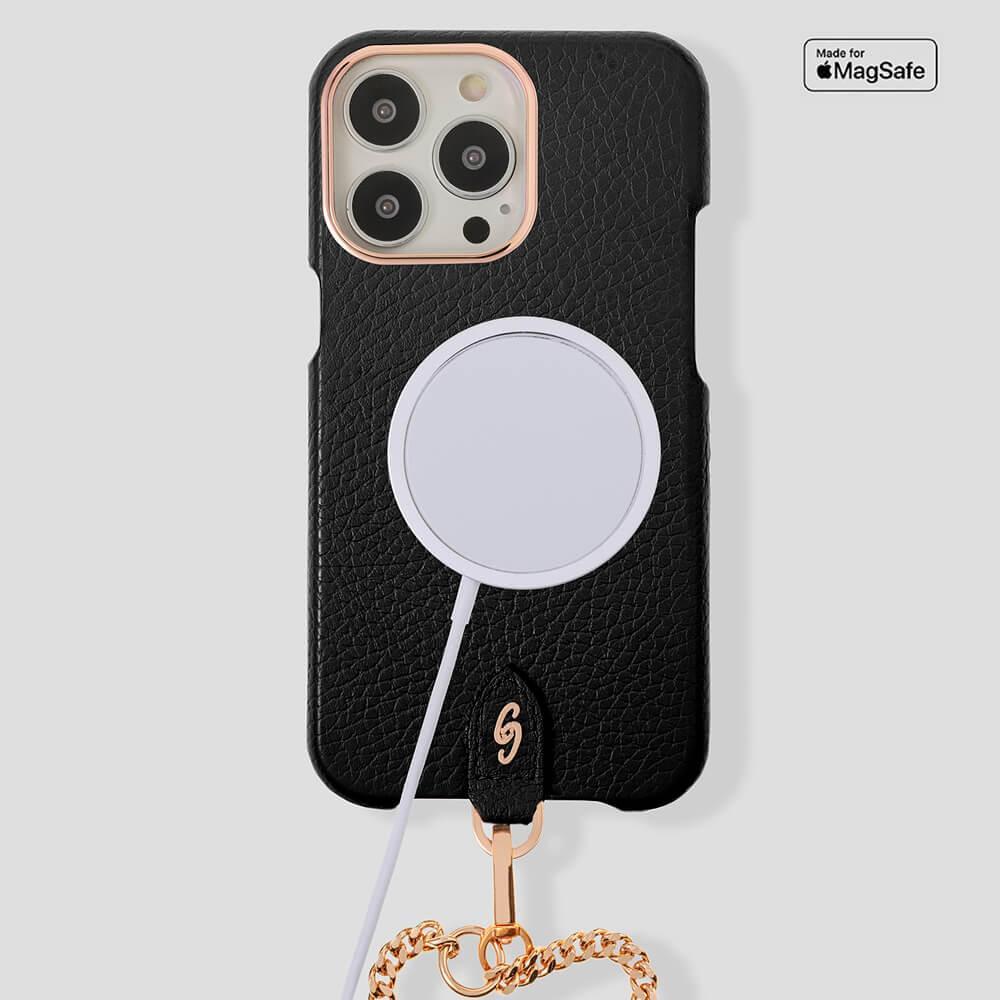 Necklace Calfskin Case for iPhone 14 - gattiluxury