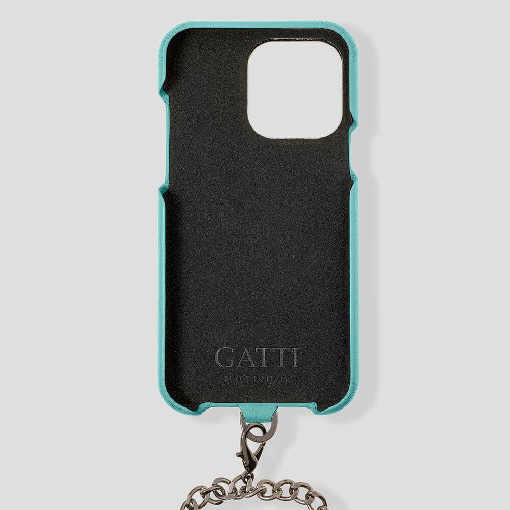 Necklace Calfskin Case for iPhone 15 - Gatti Luxury