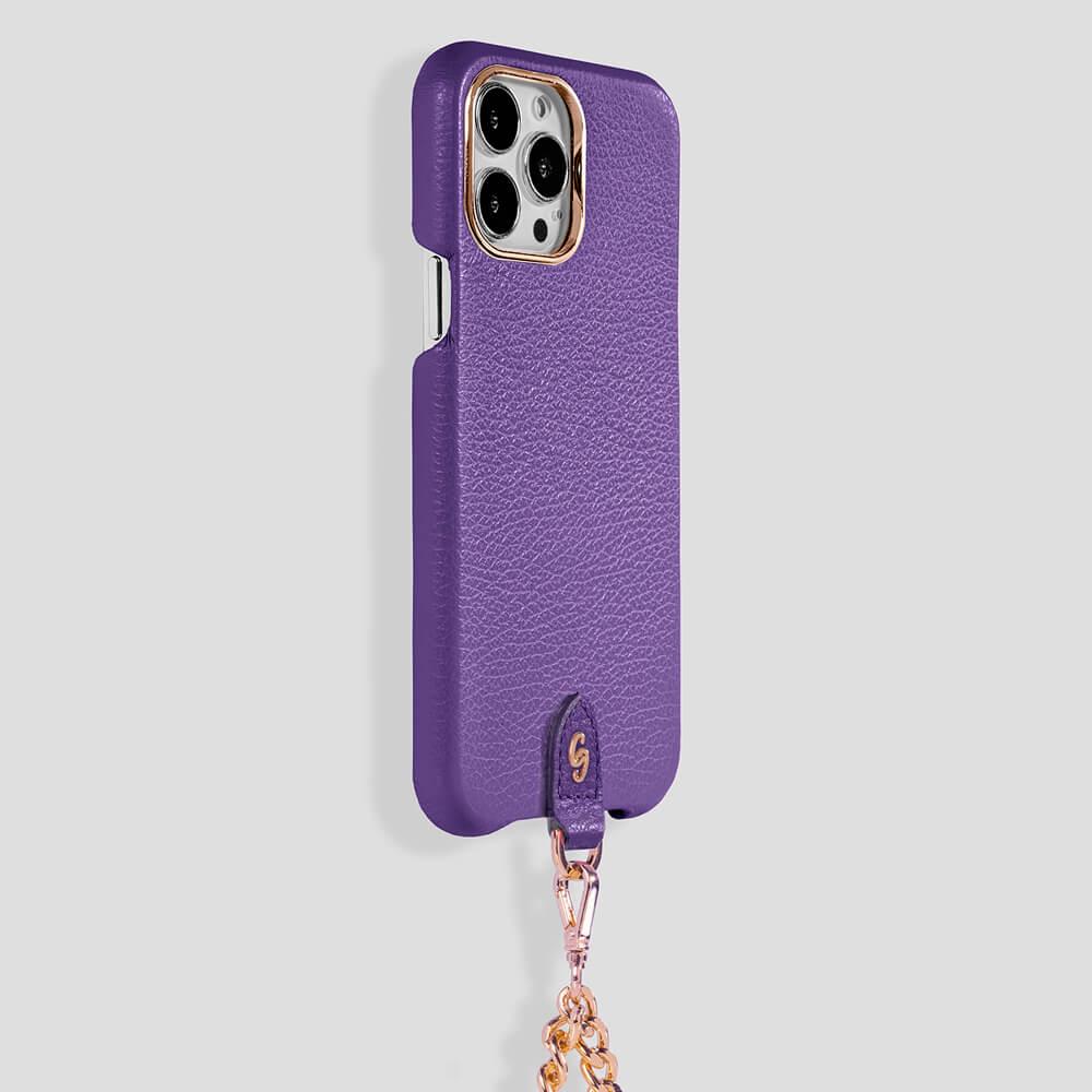 Necklace Calfskin Case for iPhone 15 - Gatti Luxury