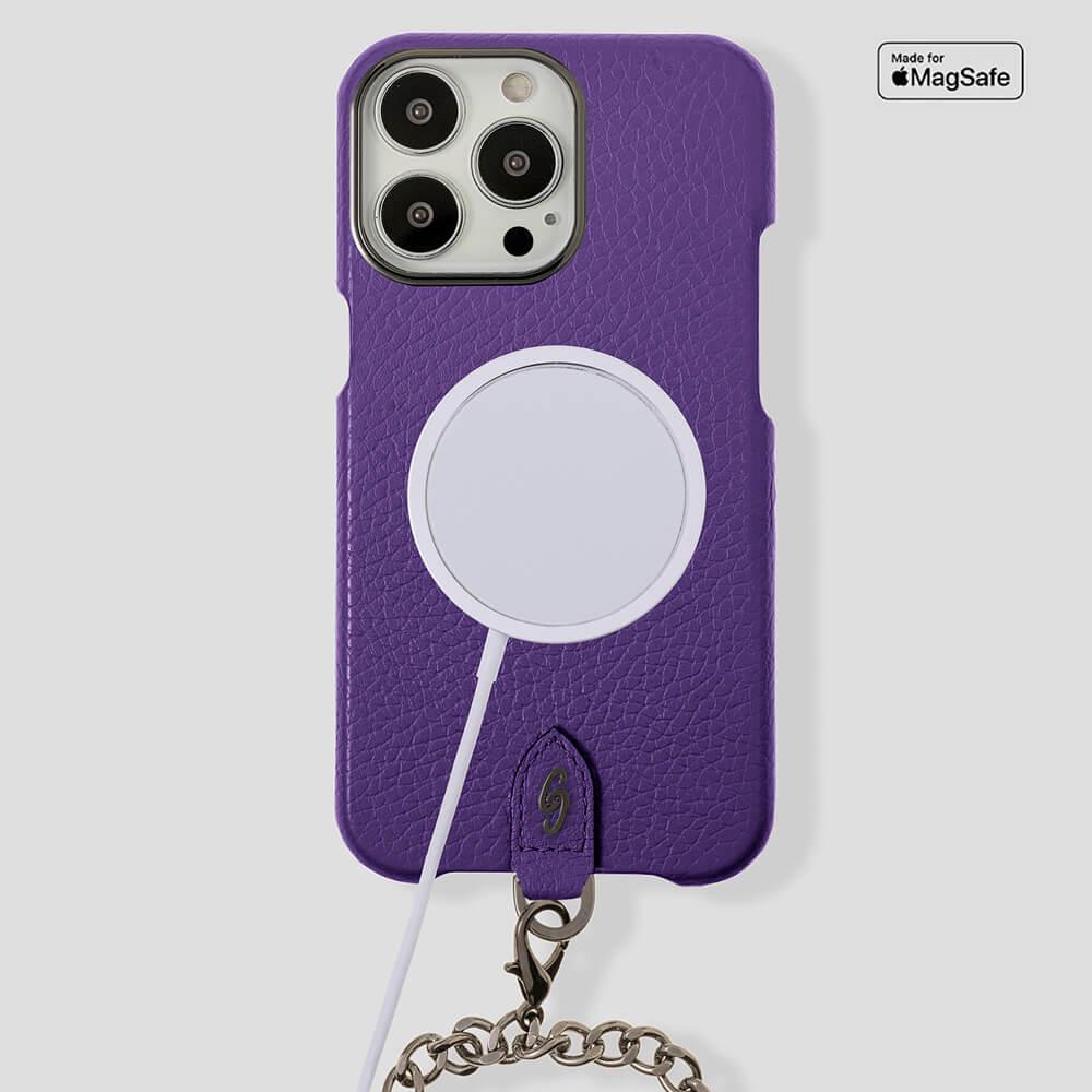 Necklace Calfskin Case for iPhone 15 - Gatti Luxury