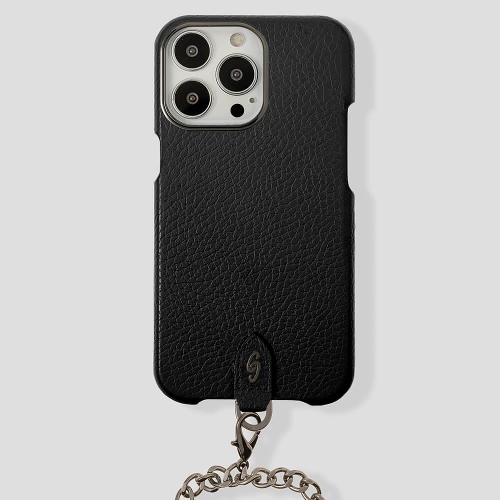 Necklace Calfskin Case for iPhone 14 - gattiluxury