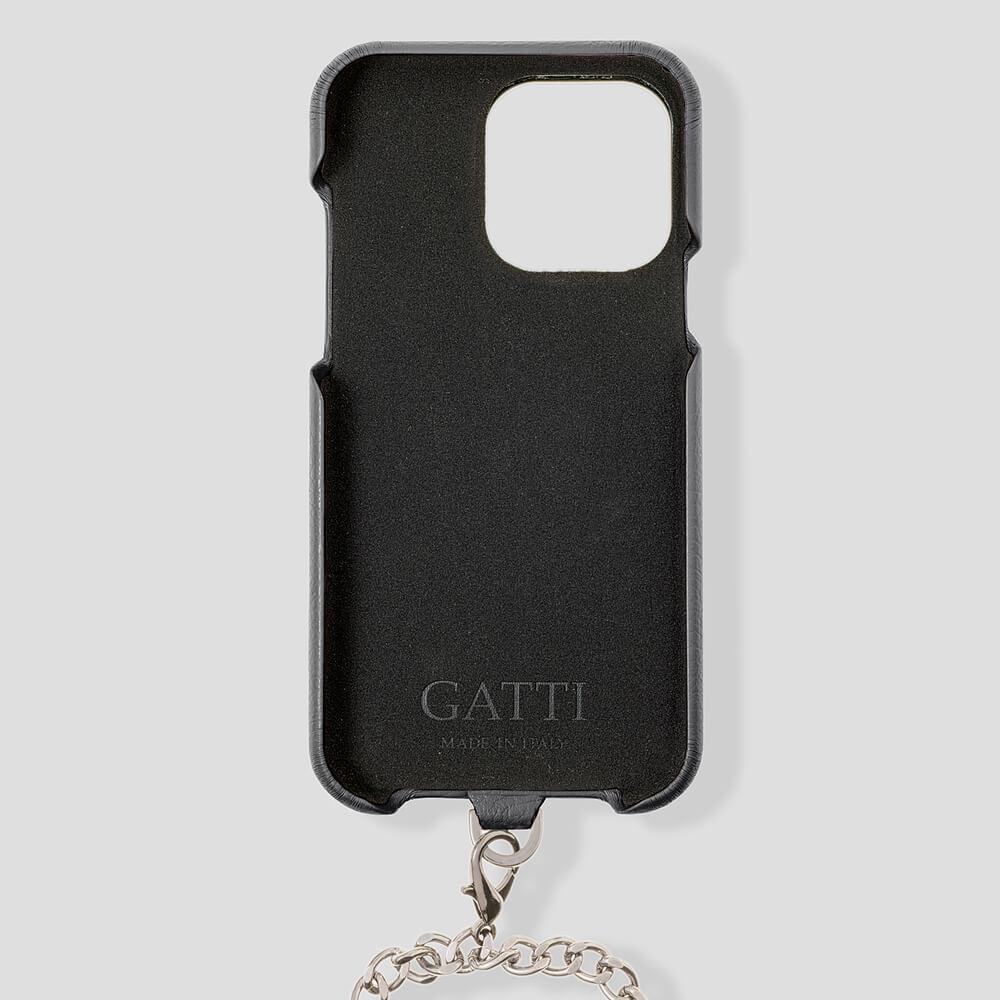 Necklace Calfskin Case for iPhone 15 - Gatti Luxury