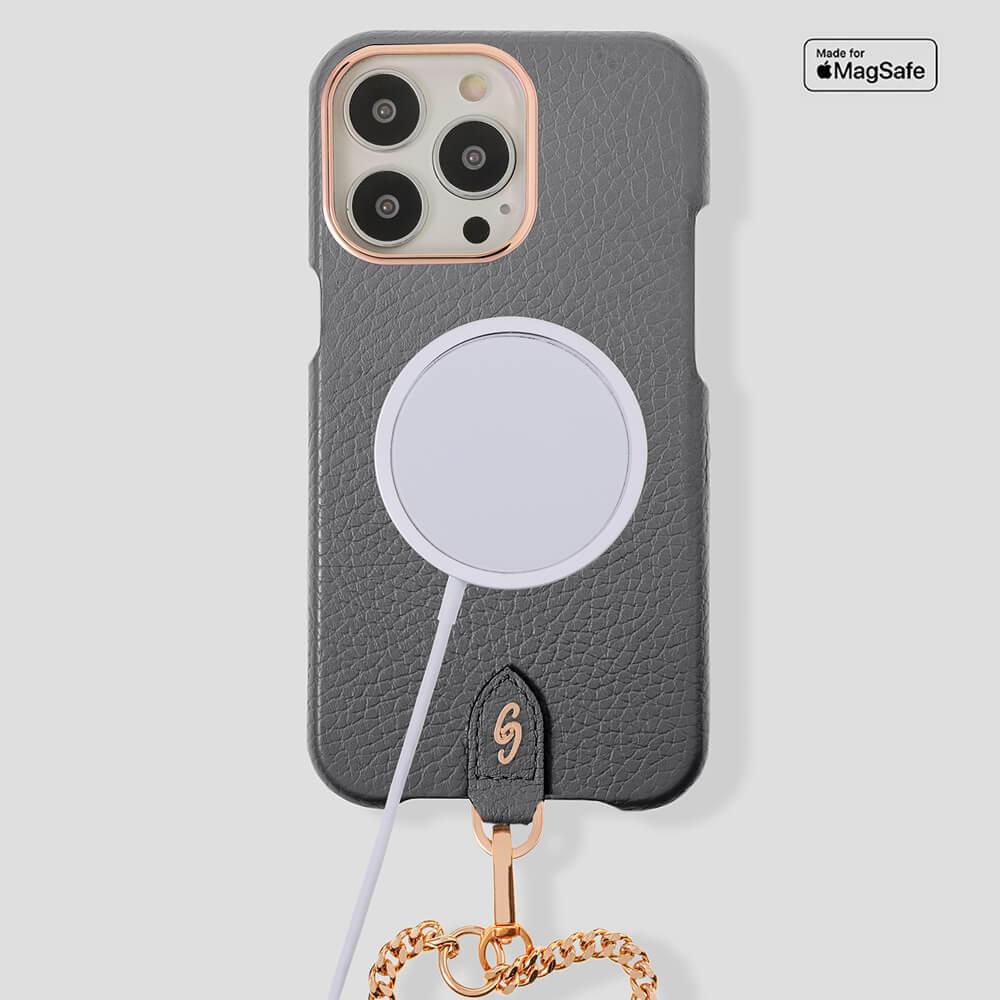 Necklace Calfskin Case for iPhone 15 - Gatti Luxury