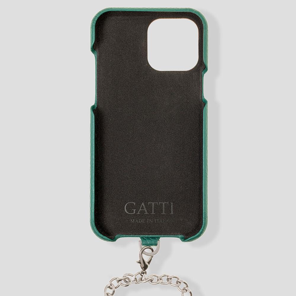 Necklace Calfskin Case for iPhone 14 - gattiluxury