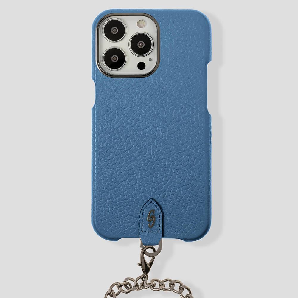 Necklace Calfskin Case for iPhone 14 - gattiluxury