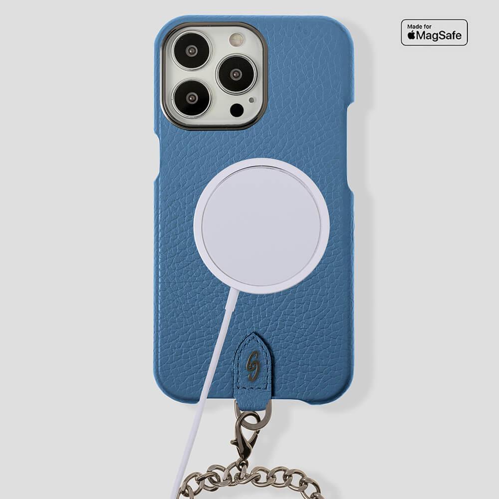 Necklace Calfskin Case for iPhone 14 - gattiluxury