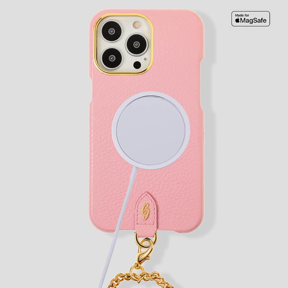 Necklace Calfskin Case for iPhone 14 - gattiluxury