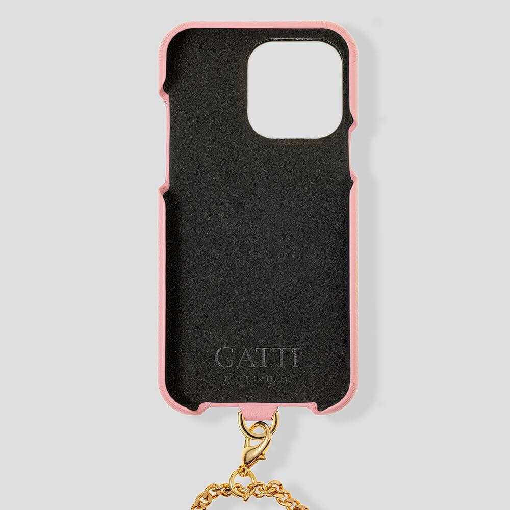 Necklace Calfskin Case for iPhone 14 - gattiluxury