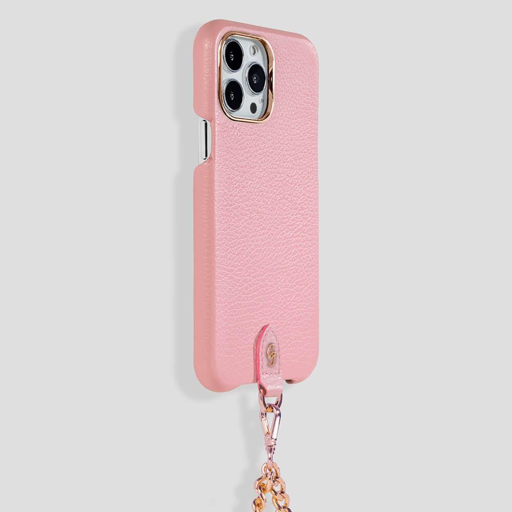 Necklace Calfskin Case for iPhone 14 - gattiluxury