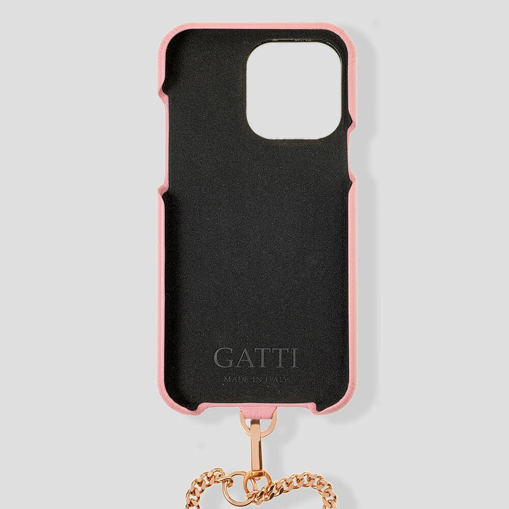 Necklace Calfskin Case for iPhone 14 - gattiluxury