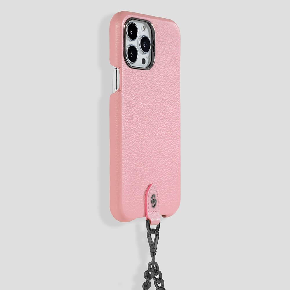 Necklace Calfskin Case for iPhone 14 - gattiluxury