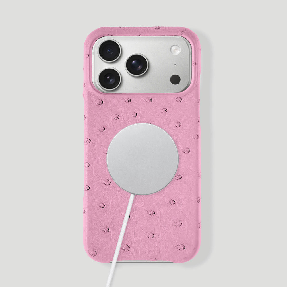 Darich iPhone17ケース ピンク See the Deals- iPhone 17 Pro Max Classic Case Ostrich