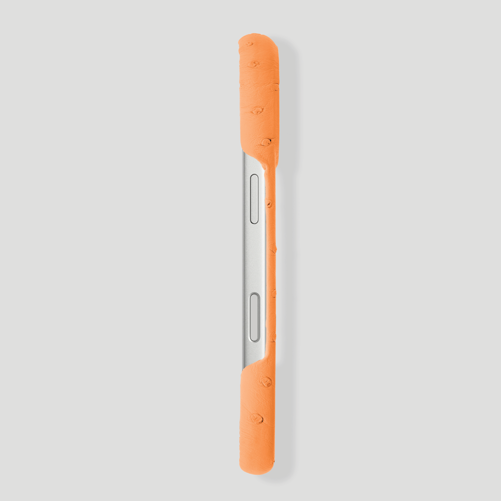ostrich_classic-orange_iphone17_pro_max - Gatti Luxury