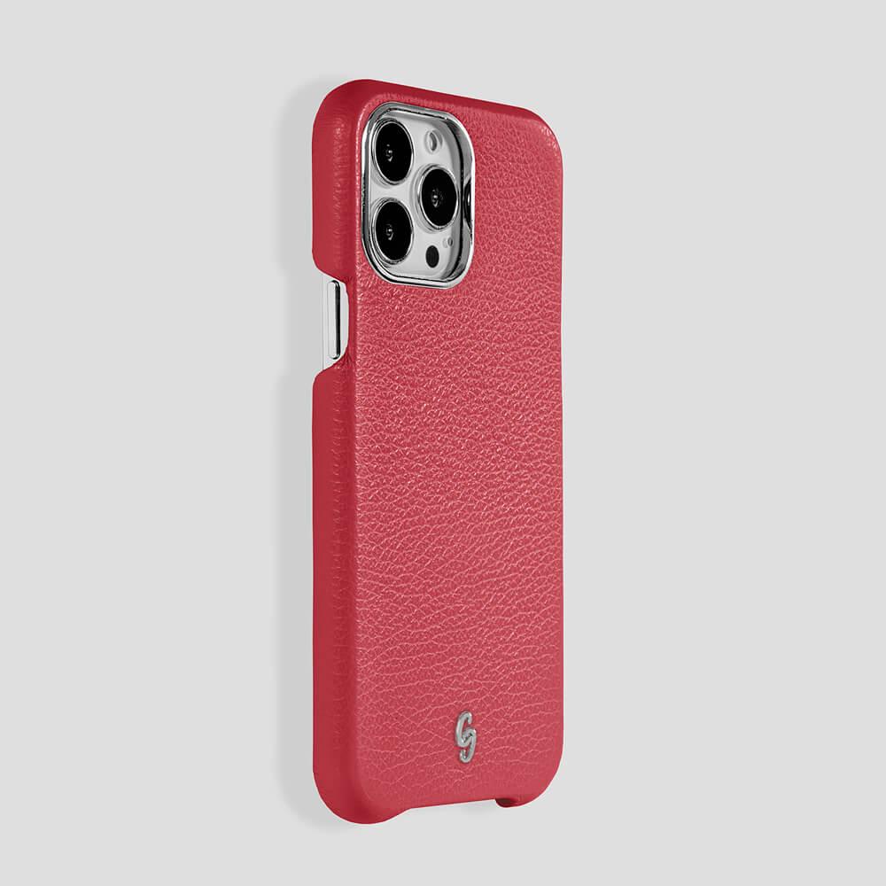 Classic Calfskin Case for iPhone 14 - gattiluxury