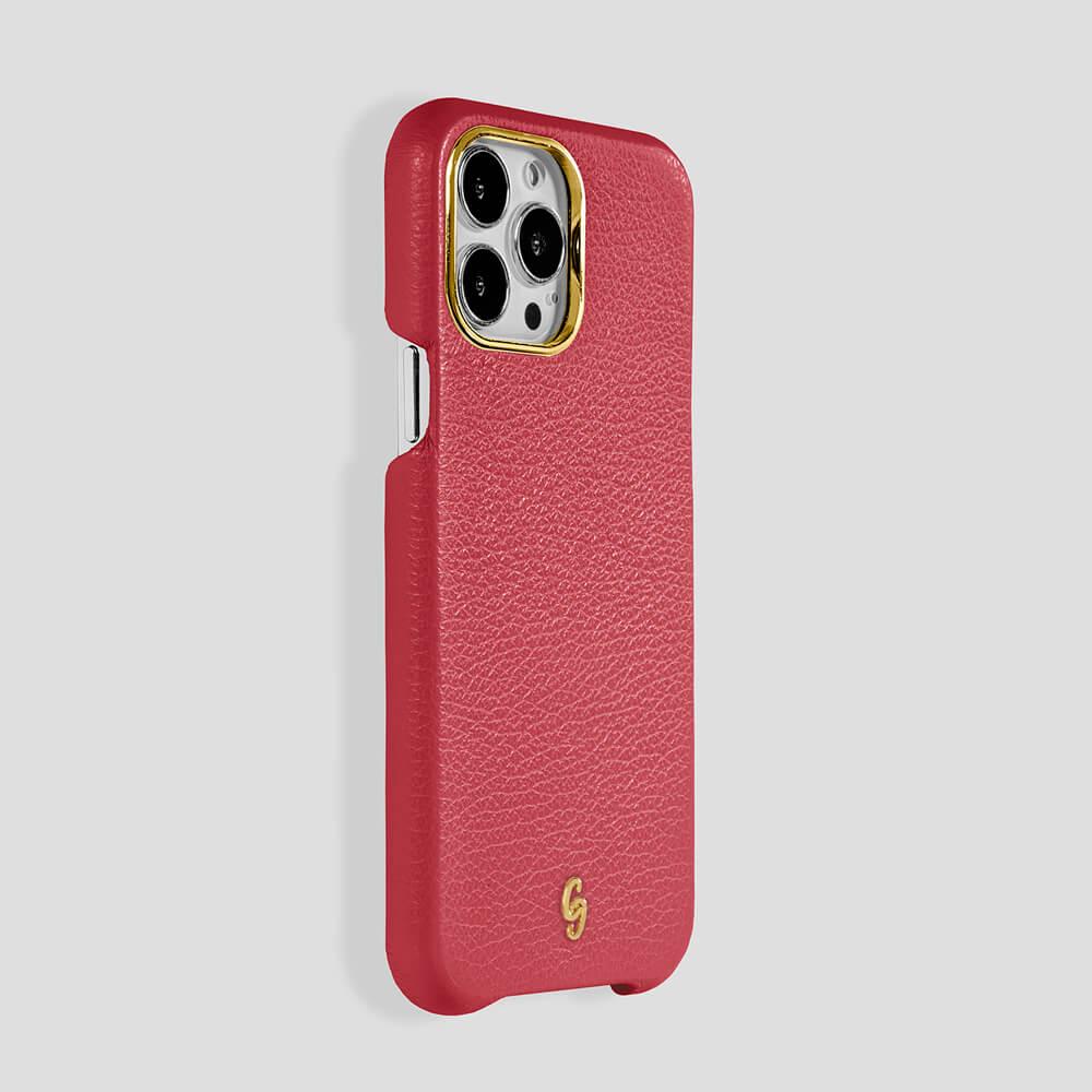 Classic Calfskin Case for iPhone 14 - gattiluxury