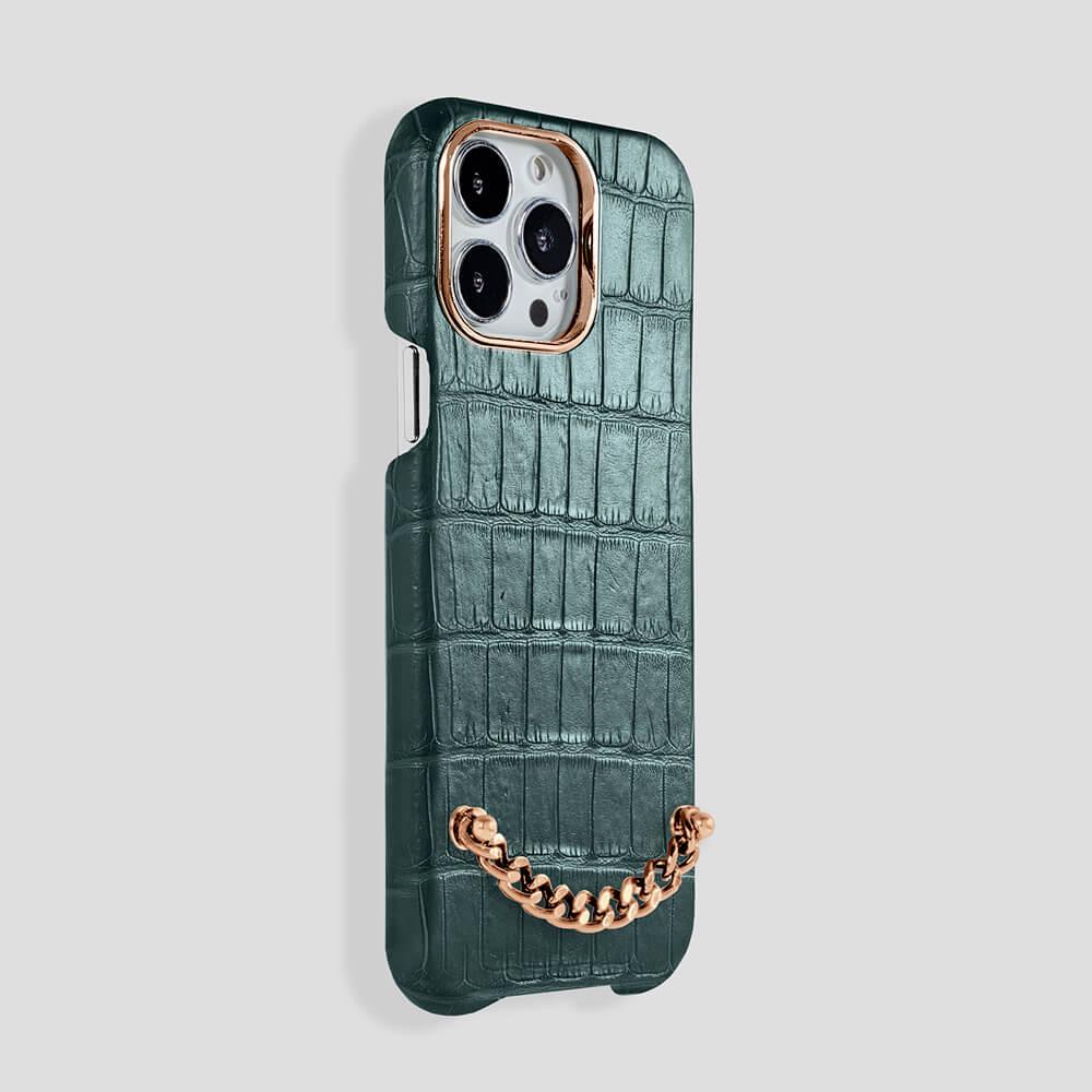 Preziosa Alligator Case for iPhone 14 Max - gattiluxury