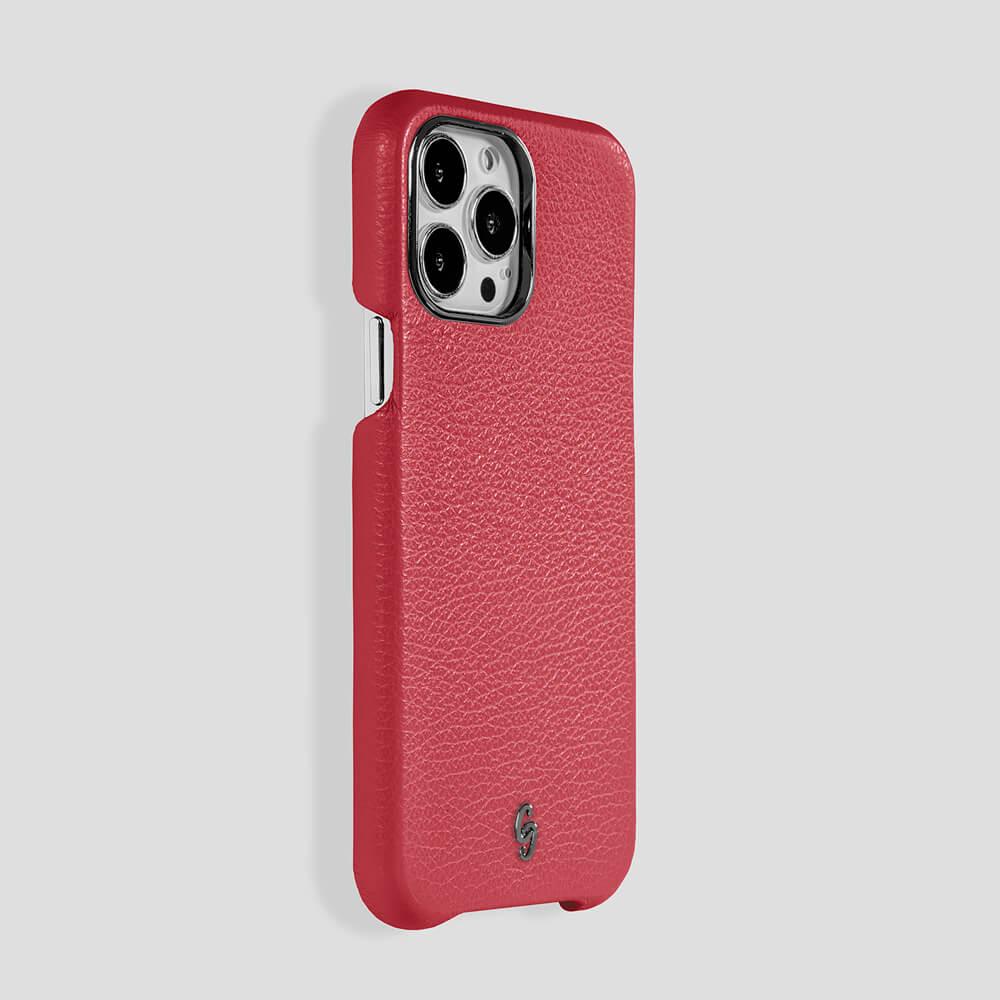 Classic Calfskin Case for iPhone 14 - gattiluxury