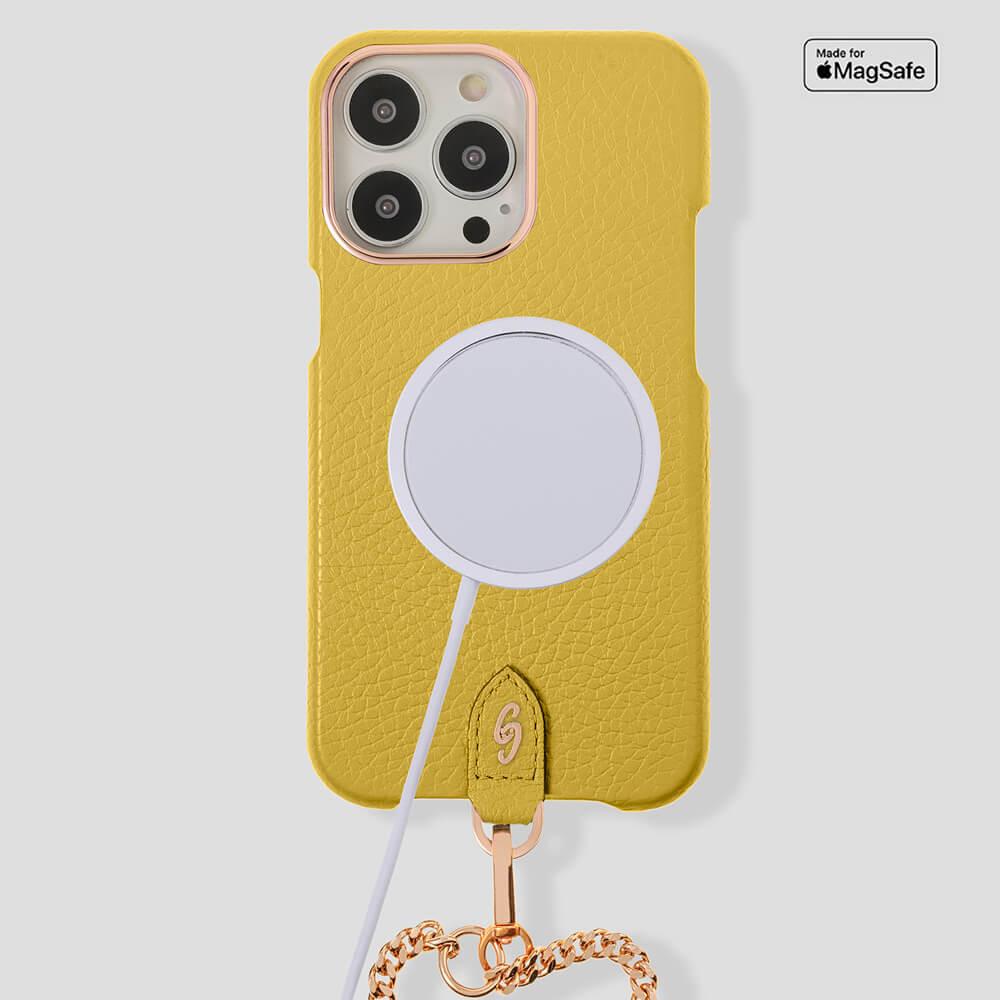 Necklace Calfskin Case for iPhone 14 Pro Max - Gatti Luxury